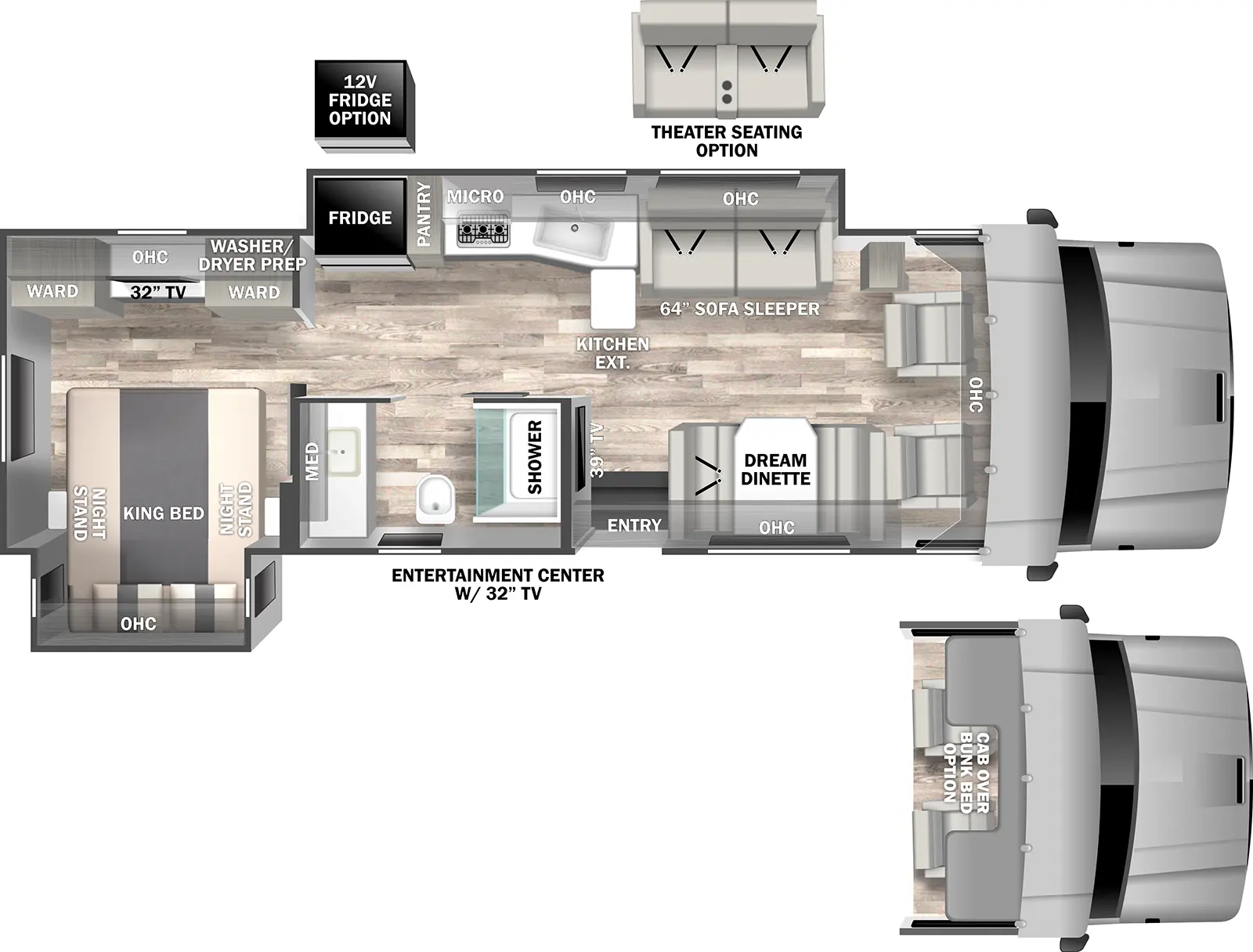 Europa 32KD Floorplan